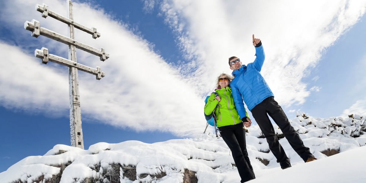 Escursioni invernali sul Renon